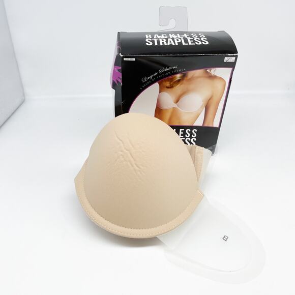 Fashion Forms Women's Adhesive Backless Strapless Bra Nude Size B - Picture 5 of 5